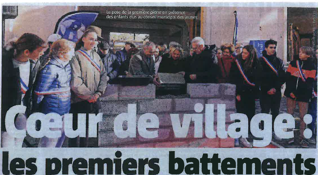 Pose de la première pierre à St Tropez